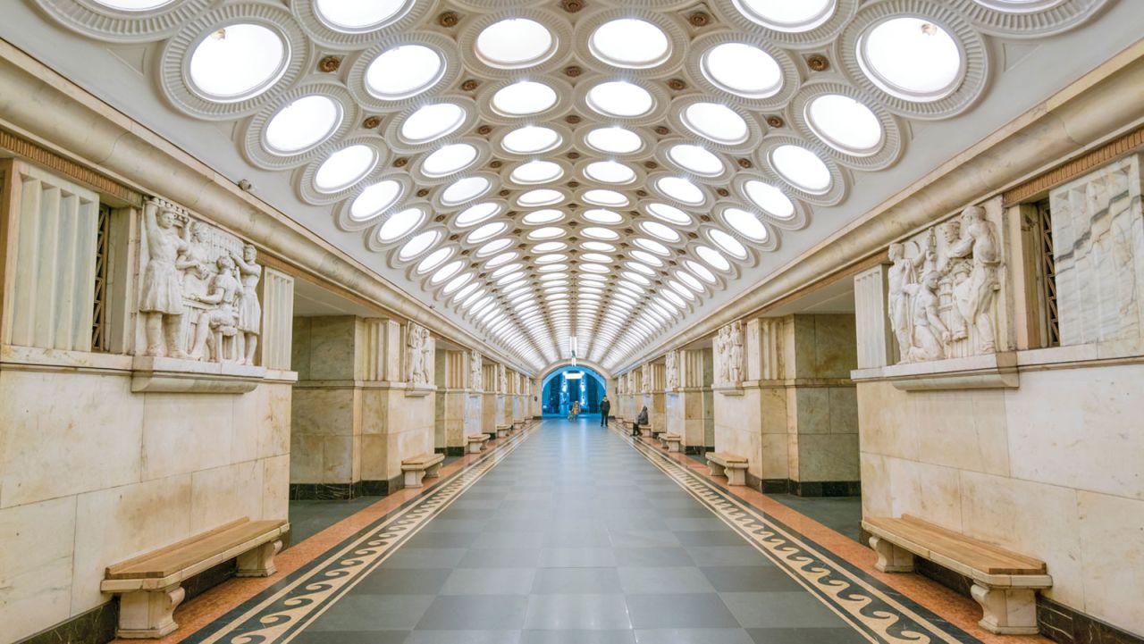 Christopher Herwig traveled across six countries to capture metro stations on the network of the former USSR.