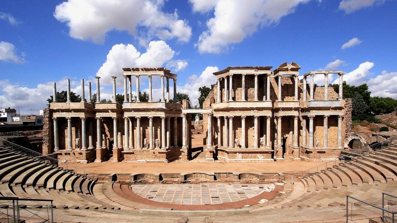 <strong>Mérida: </strong>The Roman Theater, part of Merida's Archeological Ensemble, is a UNESCO World Heritage Site. 