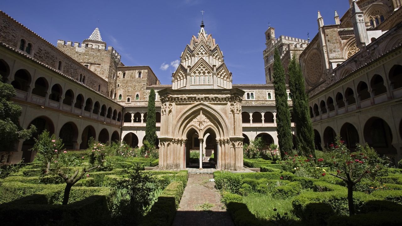 The Royal Monastery of Santa María de Guadalupe is a UNESCO World Heritage Site.