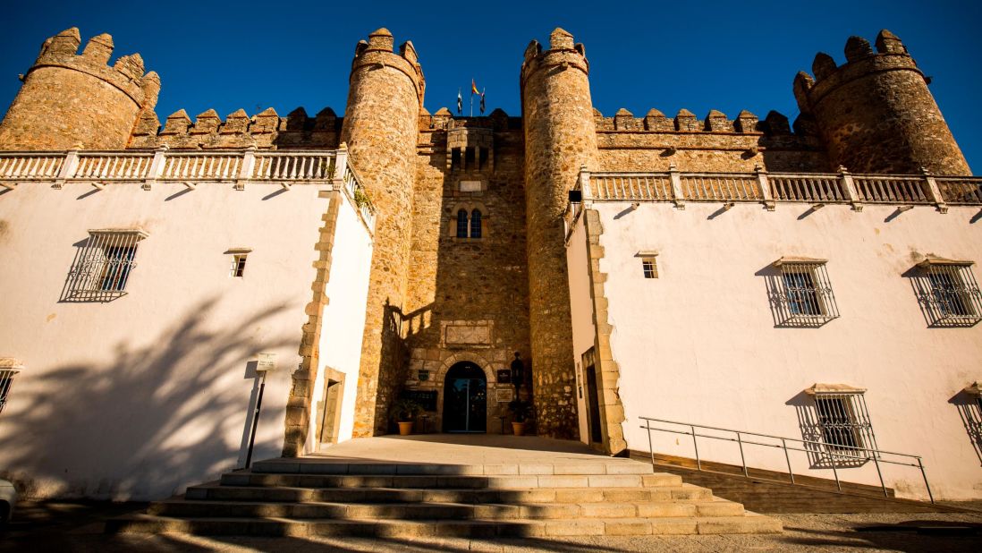 <strong>Alcázar of Zafra: </strong>The 15th-century palace has been a hotel for over 50 years. The bulk of accommodations in Extremadura are centered in Cáceres and Mérida, but there are countryside options, too.
