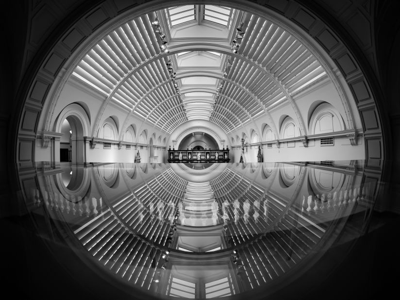 Almost a third of entries in the competition came from the UK, including Thomas Knowles' photograph from the Victoria and Albert Museum in London.