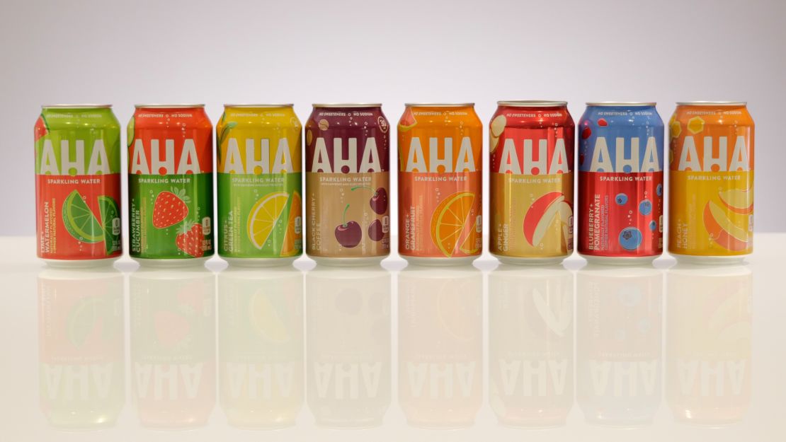 Coca-Cola is launching a new line of sparkling waters called AHA next year.