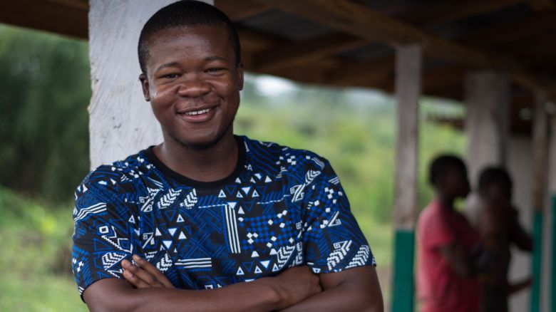 Liberian Mahmud Johnson set up J-Palm aged 22 after studying at Dartmouth College in the US.