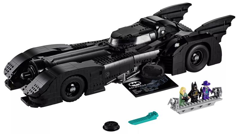 A Lego version of Batman s 1989 Batmobile is speeding into stores