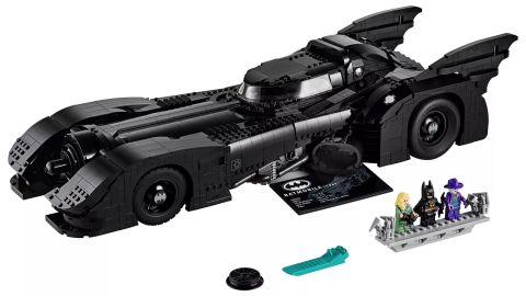 The Batmobile that Michael Keaton's Caped Crusader rode around Gotham City is now a Lego set. Do you have the nerve to build it all?  