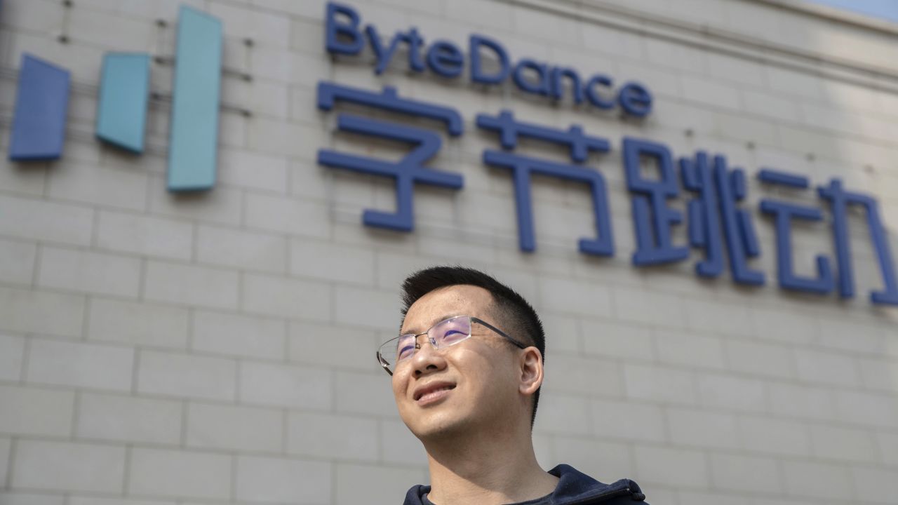 ByteDance founder Zhang Yiming is among China's billionaires. His company, which owns the app TikTok, is not yet public.