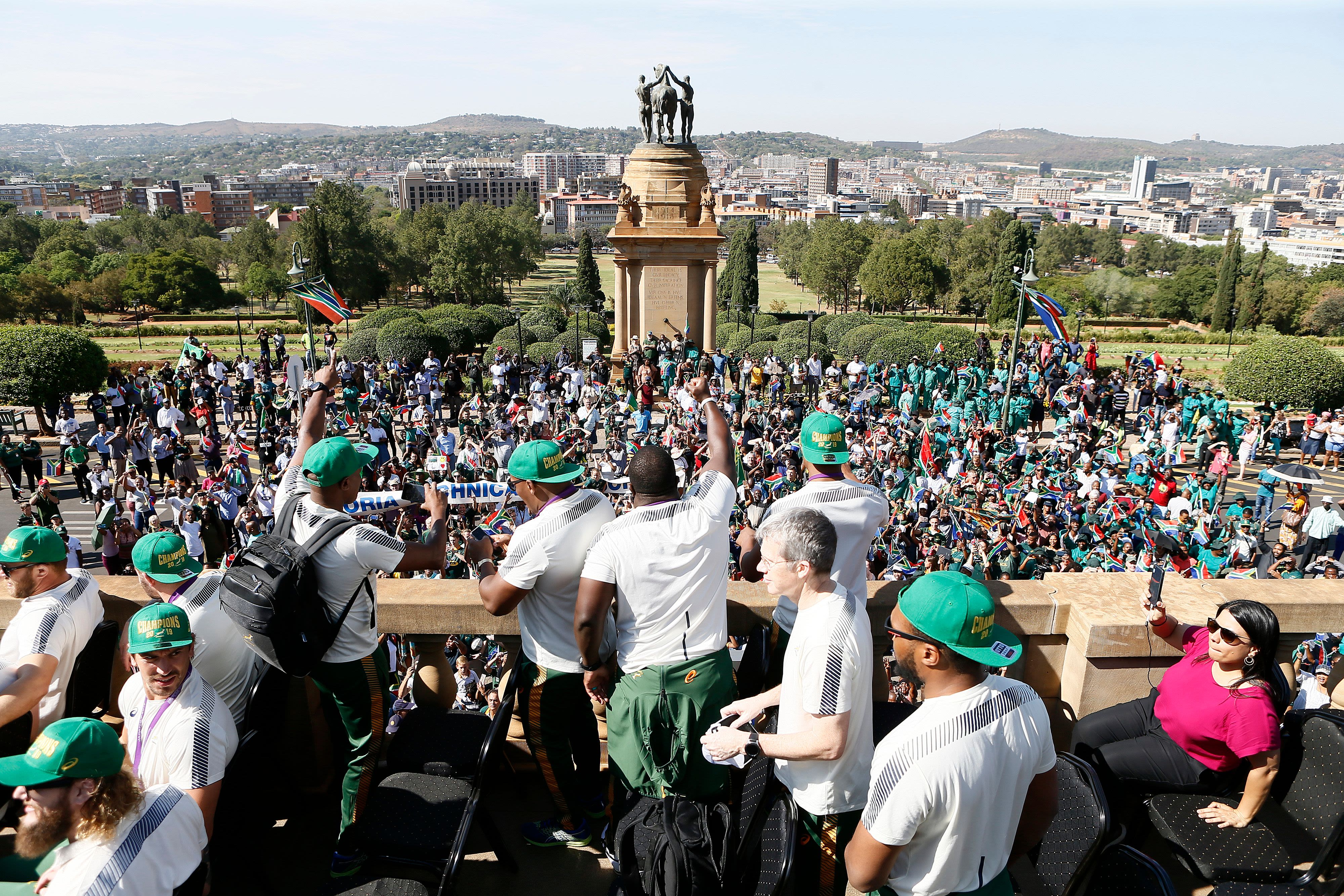 The Springboks bringing the party 🙌 #WorldRugbyAwards #RWC2023