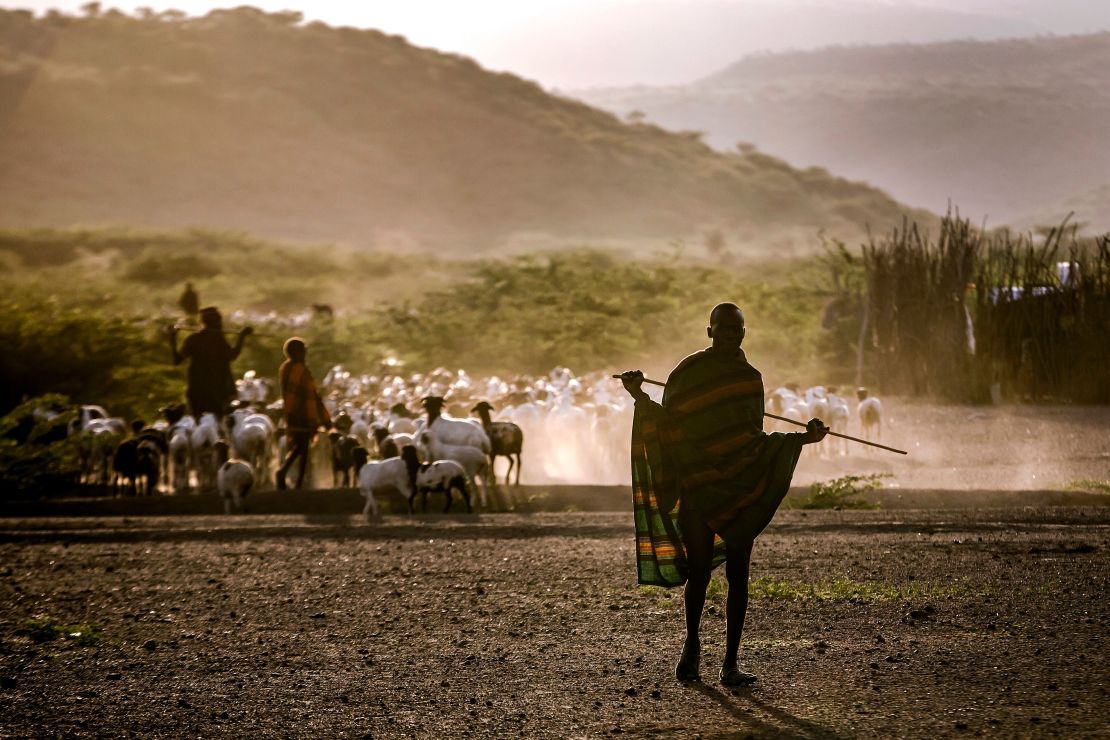 Kenya is on the frontline of climate change. Regular searing temperatures are leaving the Turkana people in the north-west suffering recurring and prolonged droughts.