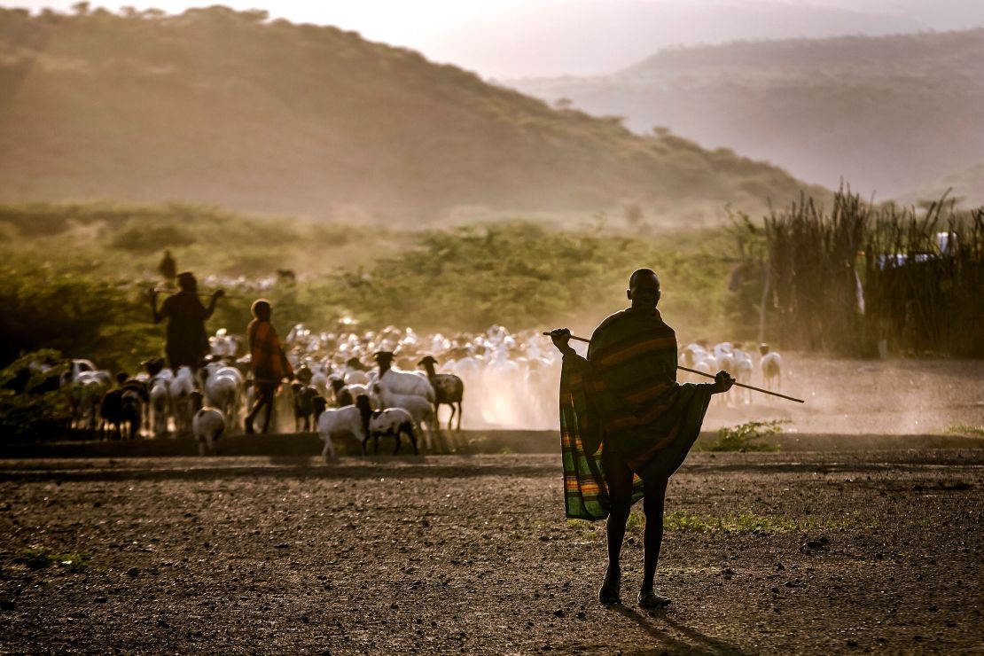 Kenya is on the frontline of climate change. Regular searing temperatures are leaving the Turkana people in the north-west suffering recurring and prolonged droughts. 