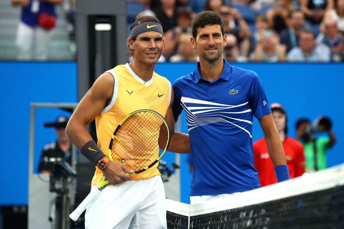 Rafael Nadal will have to wait until September to defend his French Open title but, as things stand, Novak Djokovic will be able to defend his Wimbledon.