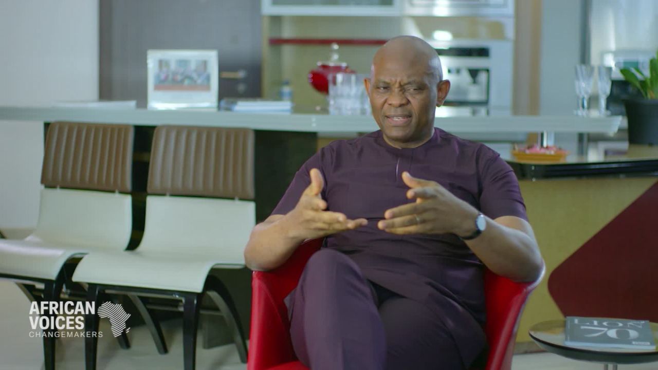 Nigerian entrepreneur Tony Elumelu is one of five Africans spotlighted on the TIME 100 list of influential people in the world