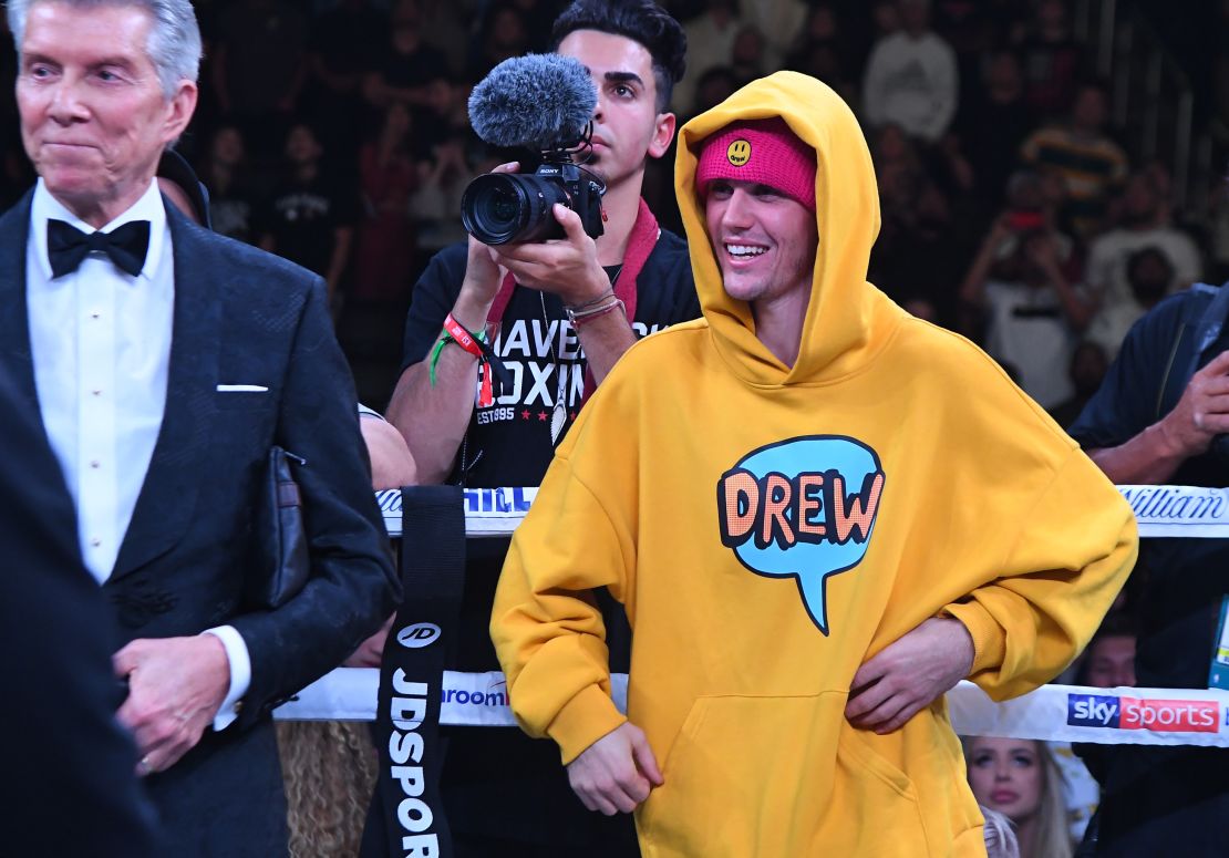 Celebrity backer: Justin Bieber was part of Logan Paul's team at the Staples Center and disagreed with the eventual split decision. "Logan was the better fighter. Period," he wrote on his Instagram account. 