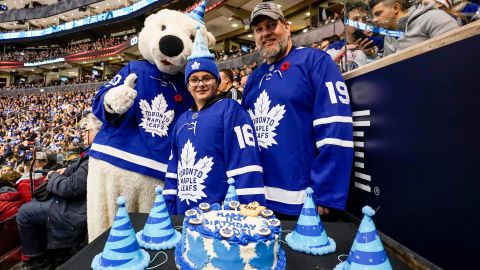Eleven-year-old Kade and his family were flown to Toronto by the Toronto Maple Leafs for an incredible birthday celebration. 