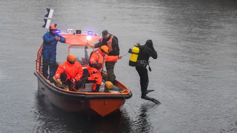 Sokolov was pulled out of Moika River in the center of historic St. Petersburg.