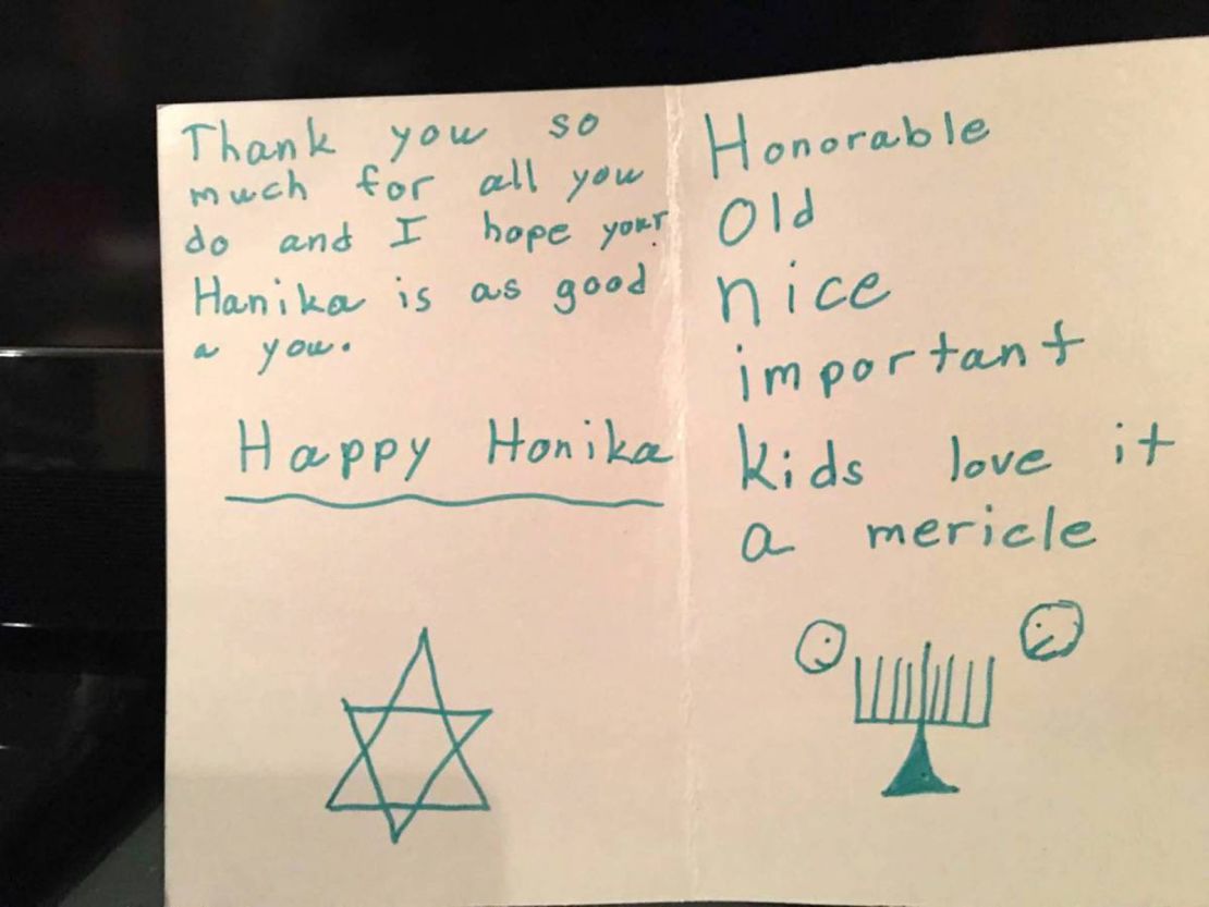 People from a wide range of holiday traditions send in cards. 