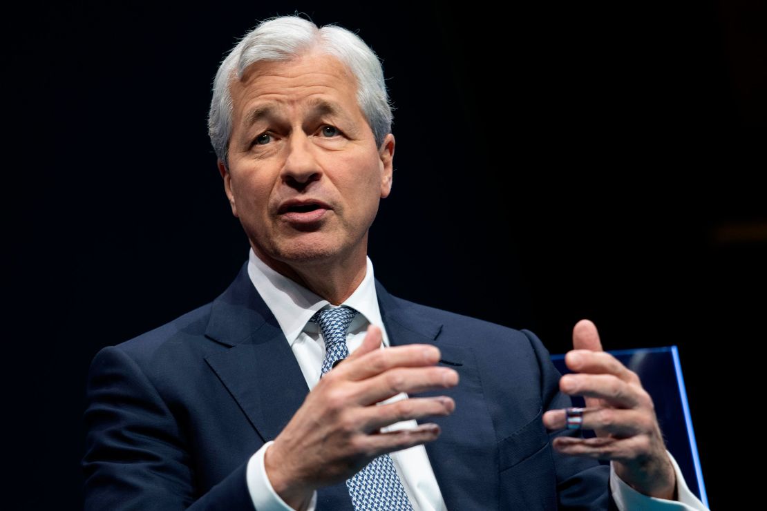 JPMorgan Chase & Co. CEO Jamie Dimon speaks during the Business Roundtable CEO Innovation Summit in Washington, DC on December 6, 2018.