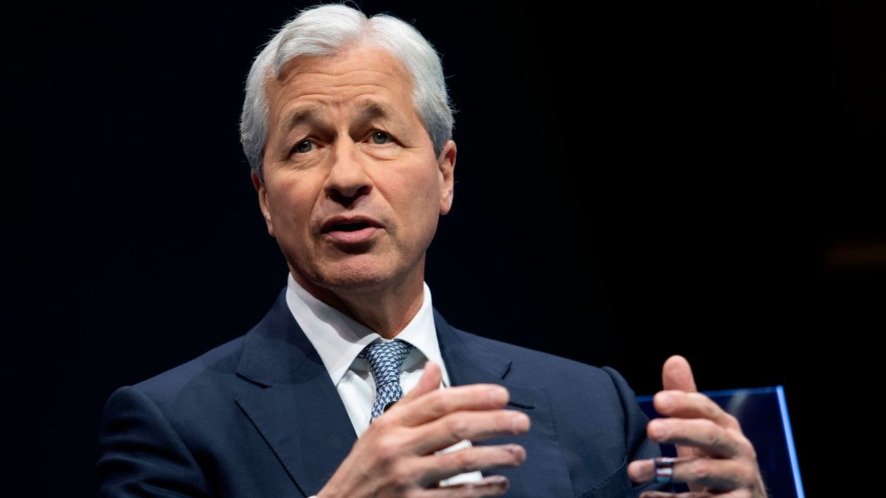 JPMorgan Chase & Co. CEO Jamie Dimon speaks during the Business Roundtable CEO Innovation Summit in Washington, DC on December 6, 2018. 