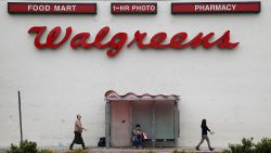SAN FRANCISCO, CA - JULY 09:  Pedestrians walk by a Walgreens store on July 9, 2015 in San Francisco, California. Walgreens Boot Alliance Inc. reported  better than expected third quarter profits with net earnings of $1.3 billion, or $1.18 per share, compared to $714 million, or $0.74 per share one year ago.  (Photo by Justin Sullivan/Getty Images)