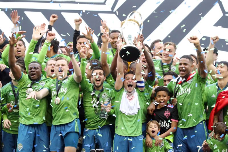 Sounders mls hot sale cup gear