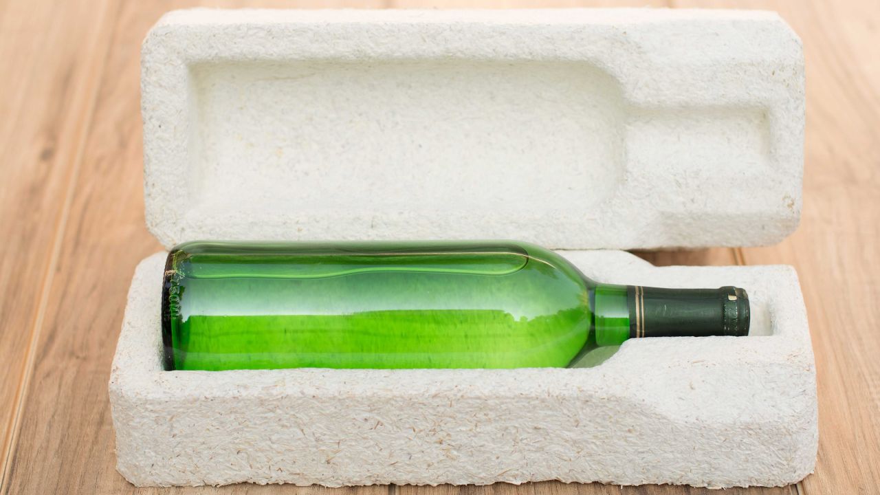 Mycelium provides a natural alternative to packaging materials made out styrofoam