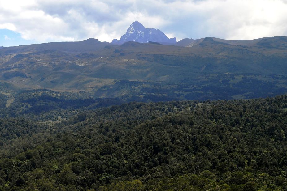 <strong>Impressive enough: </strong>Far from the Kili crowds and less than 100 miles from Nairobi, Africa's second-highest mountain -- Mount Kenya -- occupies its own national park. It offers a quieter, cheaper and possibly an even more picturesque climbing experience. 