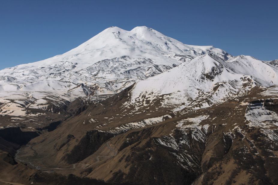 <strong>Mount Elbrus in Europe: </strong>Perched on the European side of the Caucasus Mountains -- which forms a continental divide with Asia -- twin-peaked Mount Elbrus edges out those glitzier alps to the west by at least a half-mile of vertical, making it Europe's (and Russia's) highest hill. 
