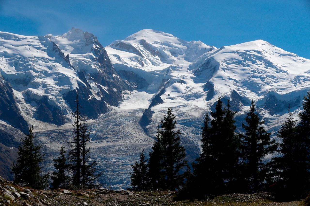<strong>Impressive enough: </strong>Western Europe's tallest peak, Mont Blanc has been called the birthplace of climbing, high-end mountain tourism and alpine-inflected Romantic poetry. Soaring above France's Chamonix Valley, the mountain also sprawls into Italy and Switzerland.  
