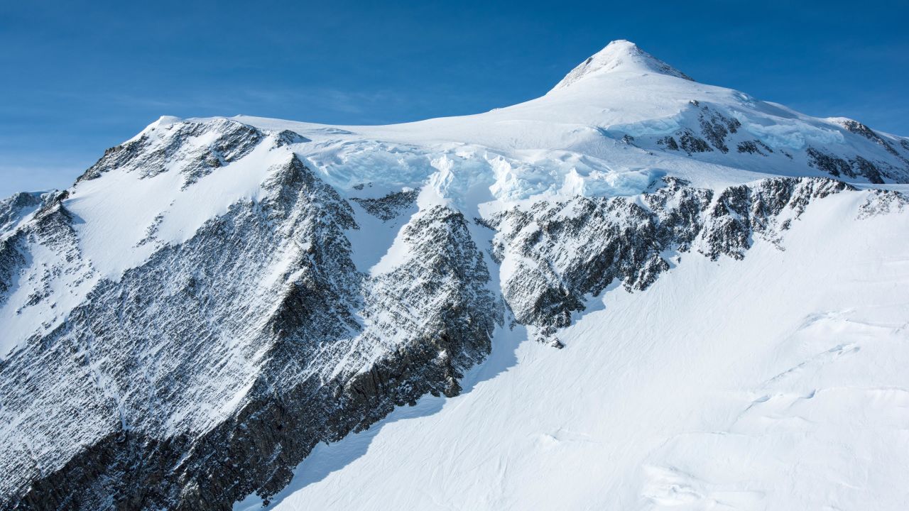 Mount Vinson is 600 miles from the South Pole.