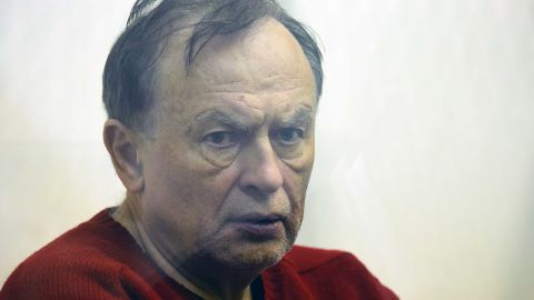Sokolov attends the court hearing in St. Petersburg on November 11.
