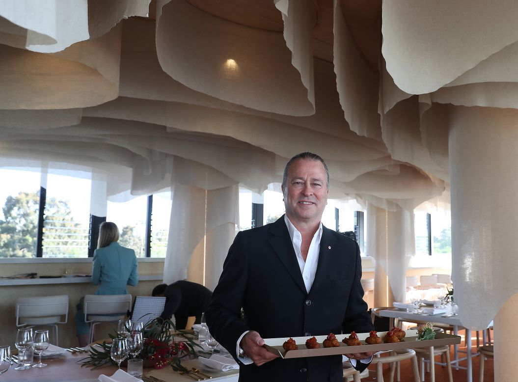 Renowned Australian chef Neil Perry of Sydney's <a href="http://www.rockpoolbarandgrill.com.au/" target="_blank" target="_blank">Rockpool</a> is a regular ambassador in the Lexus pavilion.
