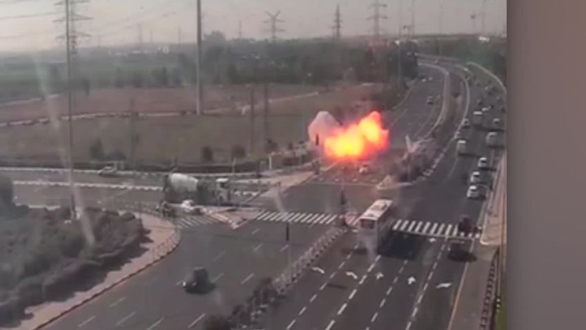 Gaza Rocket Israel Highway November 12 2019