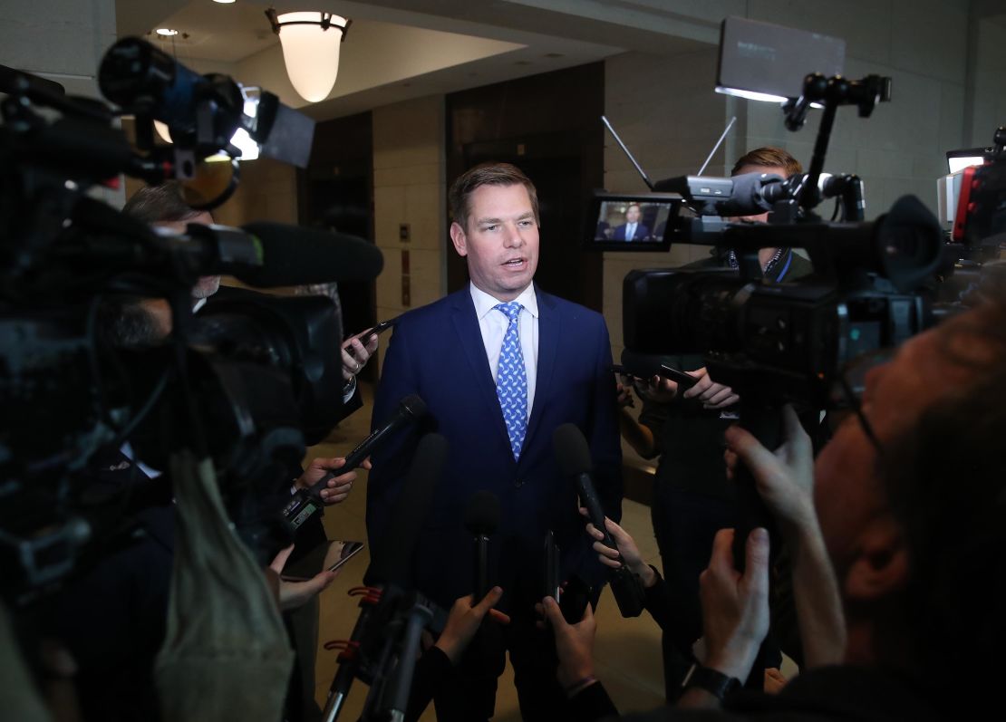 Rep. Eric Swalwell, a California Democrat on the Intelligence Committee, has cried foul over his records being secretly obtained.