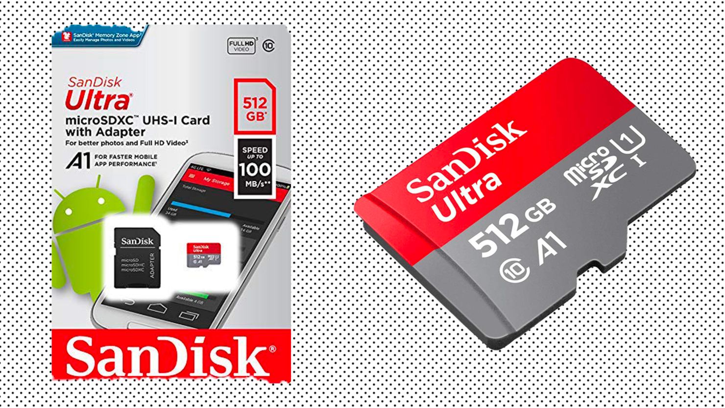 Save on SanDisk's 512GB microSD card on