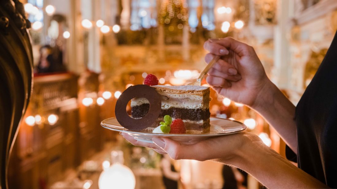 <strong>Sweet treats:</strong> The New York Cafe's menu is made up of Hungary's most traditional desserts, including around 16 cakes.