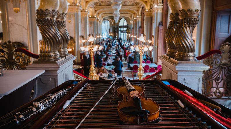 <strong>Busy space:</strong> Today it's one of the most popular dining spots Europe.