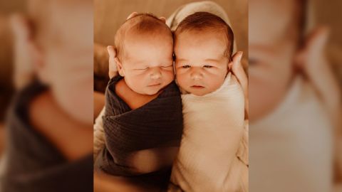 Bode and Morgan Miller's twins.