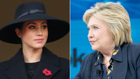 Hillary Clinton spoke out in support of Meghan, the Duchess of Sussex, in an interview Tuesday.