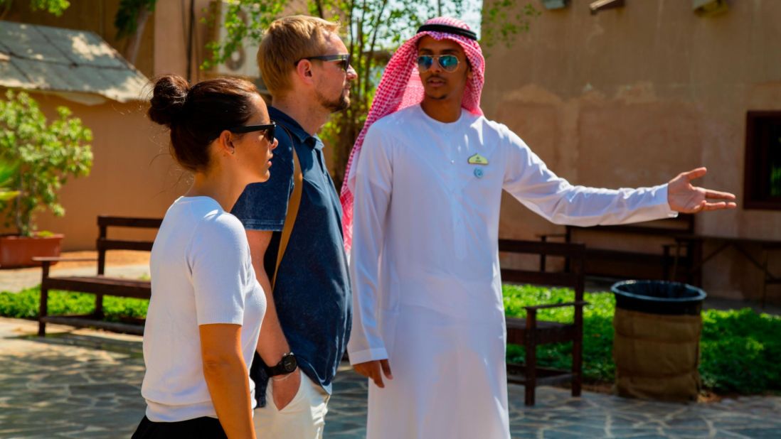 <strong>Saleh Al Ameri:</strong> Al Ameri (pictured right) might be only 22, but he's already been a guide for four years. 