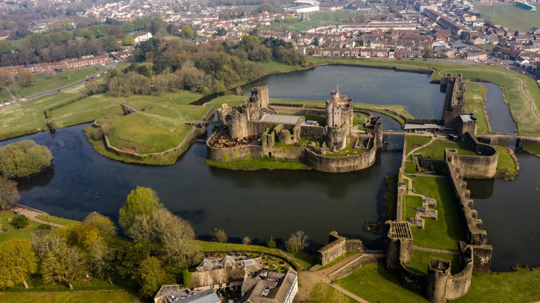Caerphilly is the UK's second largest castle.
