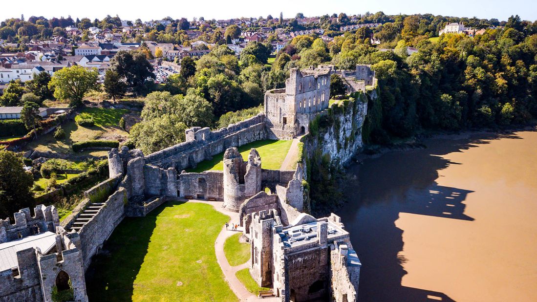 <strong>Chepstow Castle</strong>: Standing over the River Wye, Chepstow Castle dates back to the Norman conquest.