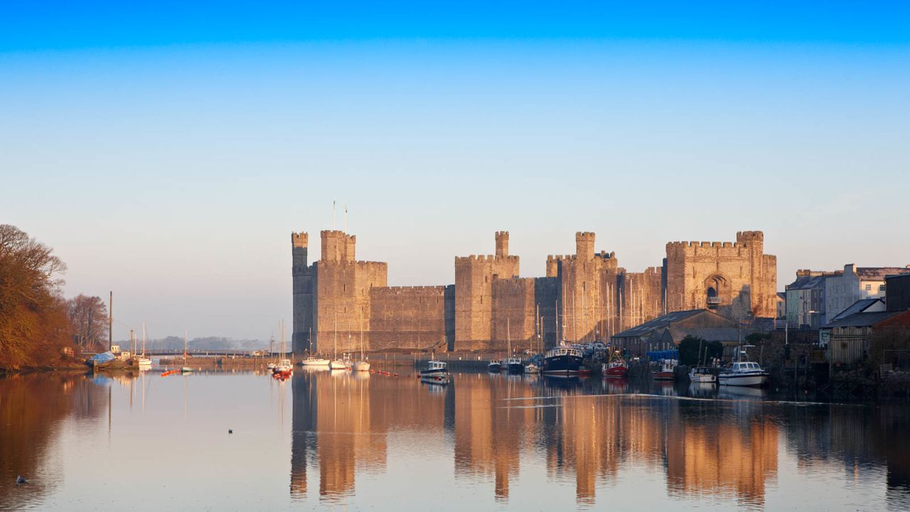 Prince Charles's investiture as the Prince of Wales took place at Caernarfon Castle.