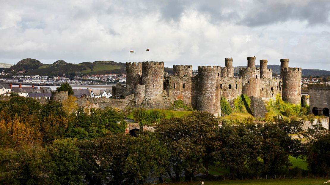 Conwy Castle
is part of a UNESCO World Heritage site.