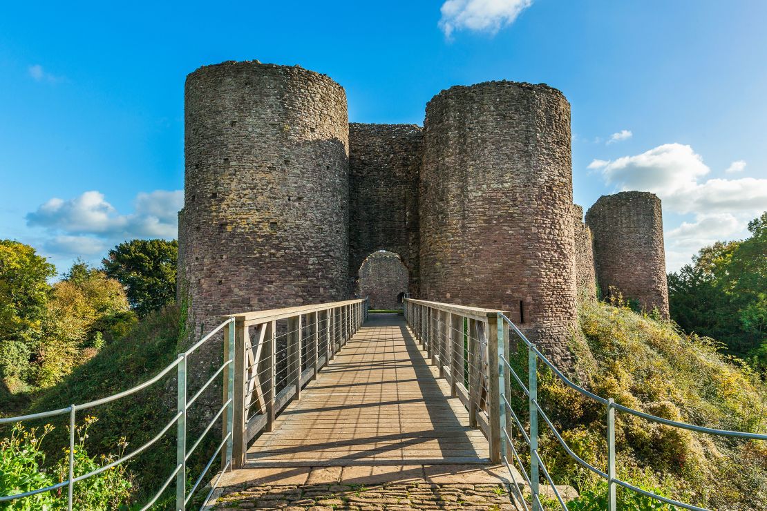 White Castle was orginally built by the Normans.