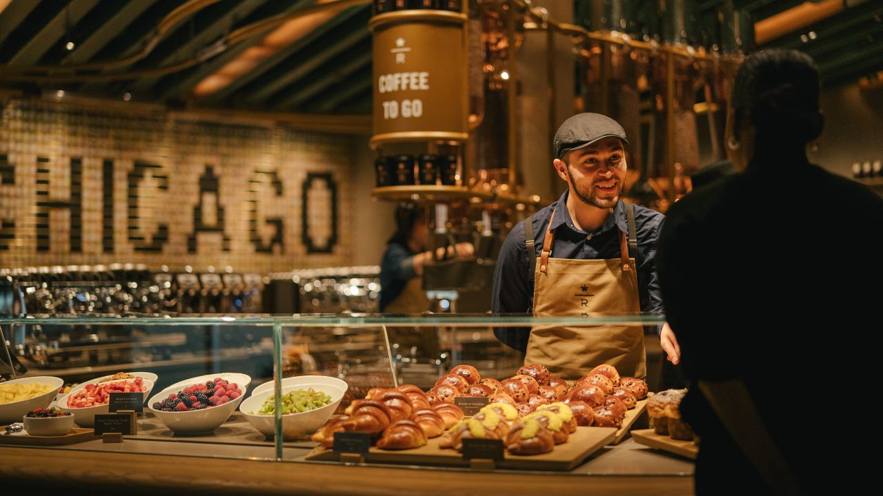 Starbucks is serving Princi baked goods.