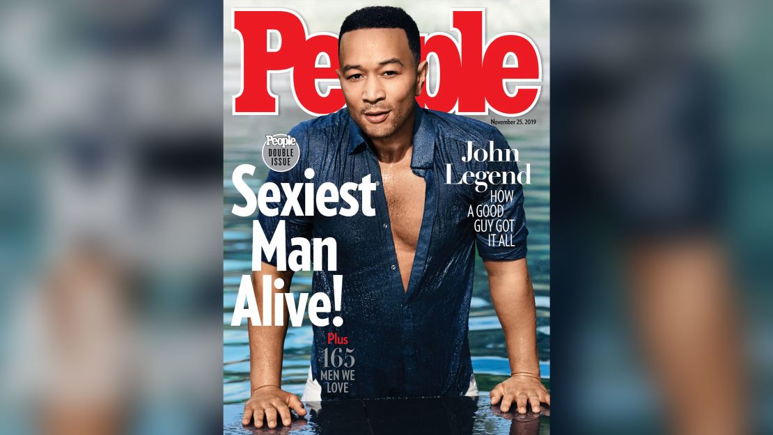 John Legend's 'Sexiest Man Alive' cover