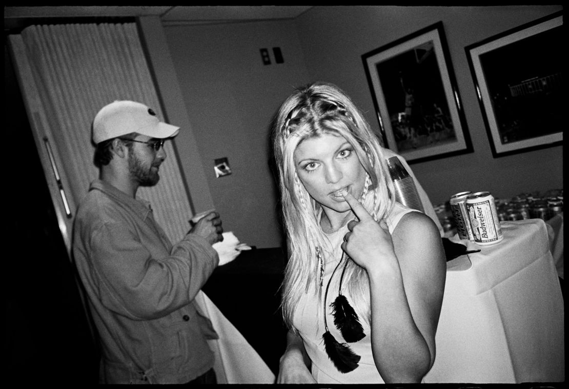 Singer Fergie captured by Randall Slavin.