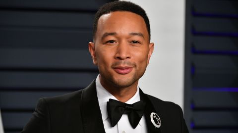 John Legend, seen here attending the 2019 Vanity Fair Oscar Party on February 24, 2019 in Beverly Hills, California, has been added to the lineup for the second Disney singalong TV special.