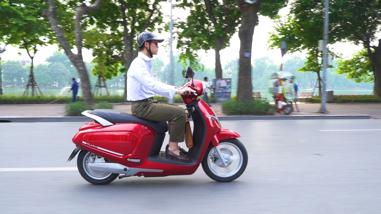 The government plans to ban motorbikes in downtown Hanoi by 2030.