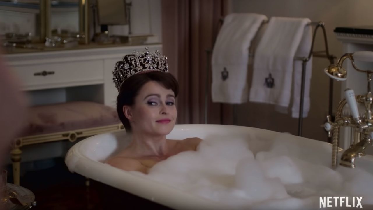 Helena Bonham-Carter plays Margaret in the third season of "The Crown."