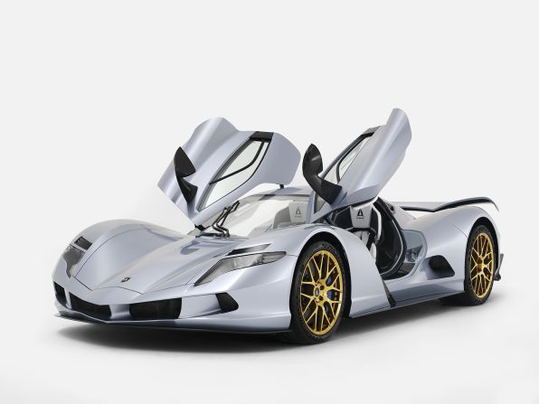 The Aspark Owl boasts the fastest acceleration of any car in the world, according to its Japanese manufacturers Aspark. 